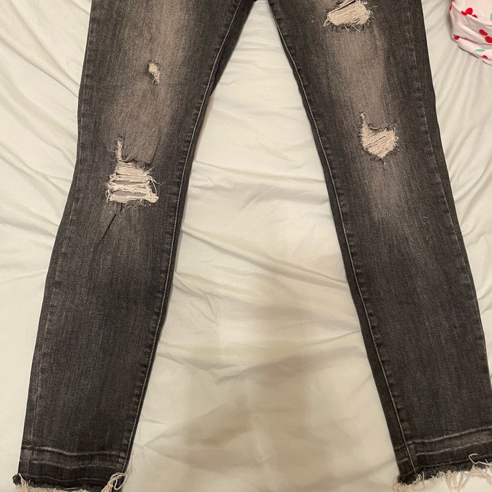 Black Judy Blue Distressed